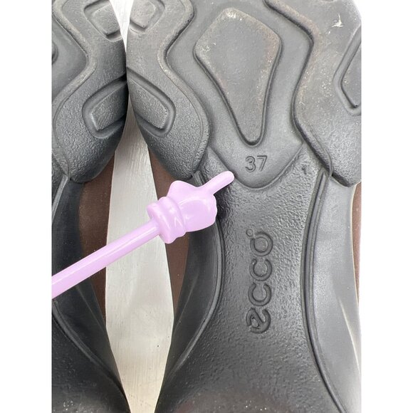 Ecco Women's size 37 eu US size 7 Stretch Slip On Flat Felecia - Picture 8 of 8